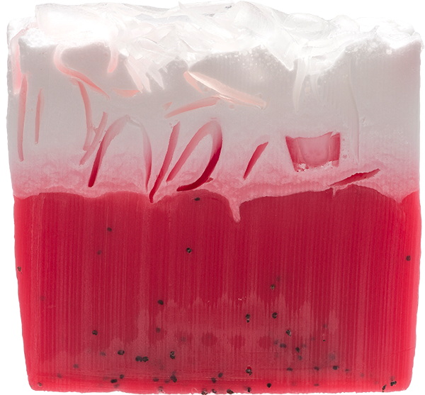 Strawberries -Bar Soap Sliced